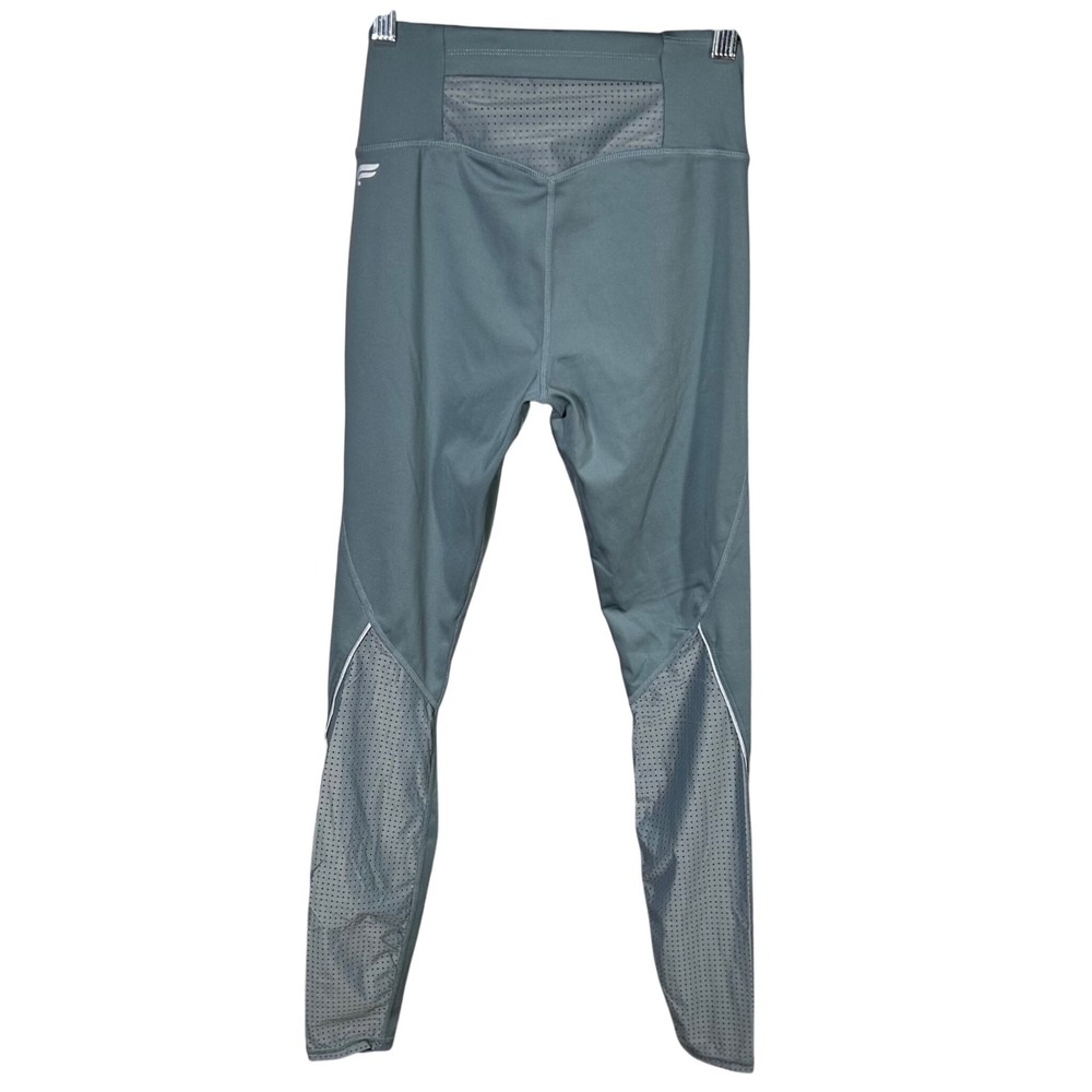 Fabletics Womens Small Gray‎ High Waisted Workout Leggings Drawstring Activewear - Picture 13 of 16